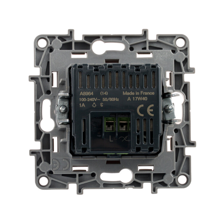 ИК-детектор движения 40-400 Вт 230В (R+RL+RC) белый Etika