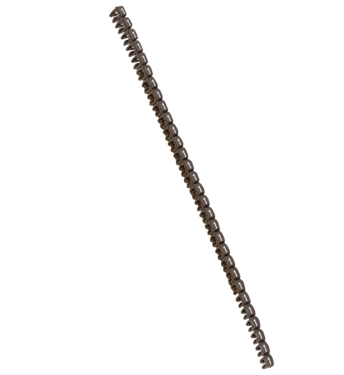 Маркер для провода 0.5-1.5 мм.кв. CAB3 Legrand - "1" коричневый