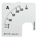 Шкала к амперметру AMT 1/A1 на 500А-Щитовые измерительные приборы - купить по низкой цене в интернет-магазине, характеристики, отзывы | АВС-электро