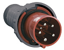 Вилка 3P+N+E  63A IP54 035 ИЭК-Вилки силовые переносные (кабельные) - купить по низкой цене в интернет-магазине, характеристики, отзывы | АВС-электро