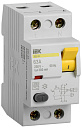 Устр-во защит. откл. (УЗО, ВДТ) 2-пол. (2P)  63А 300мА тип AC ВД1-63 IEK-Устройства защитного отключения (УЗО) - купить по низкой цене в интернет-магазине, характеристики, отзывы | АВС-электро