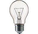 Лампа накал. Груша E27 60Вт 230В прозрачная PILA-Лампы накаливания - купить по низкой цене в интернет-магазине