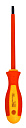Отвертка шлиц 5,5х125мм диэл 1000В-Ручной инструмент - купить по низкой цене в интернет-магазине, характеристики, отзывы | АВС-электро