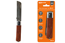 Нож электрика НЭ-01, 205 мм, деревянная рукоятка "МастерЭлектрик" TDM-Ручной инструмент - купить по низкой цене в интернет-магазине, характеристики, отзывы | АВС-электро
